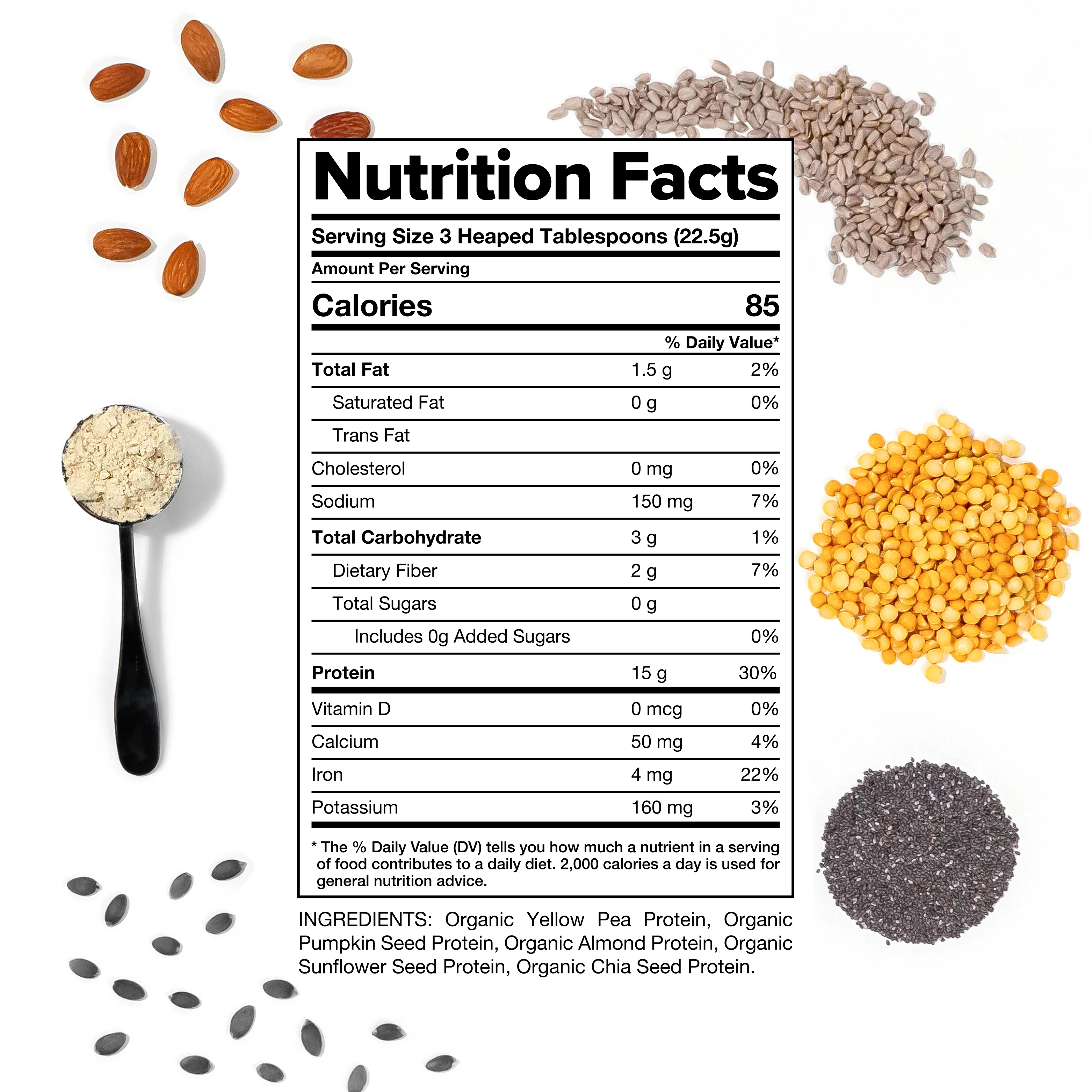 COMPLEMENT® Organic Plant-Based Protein - Unflavored - Image 8