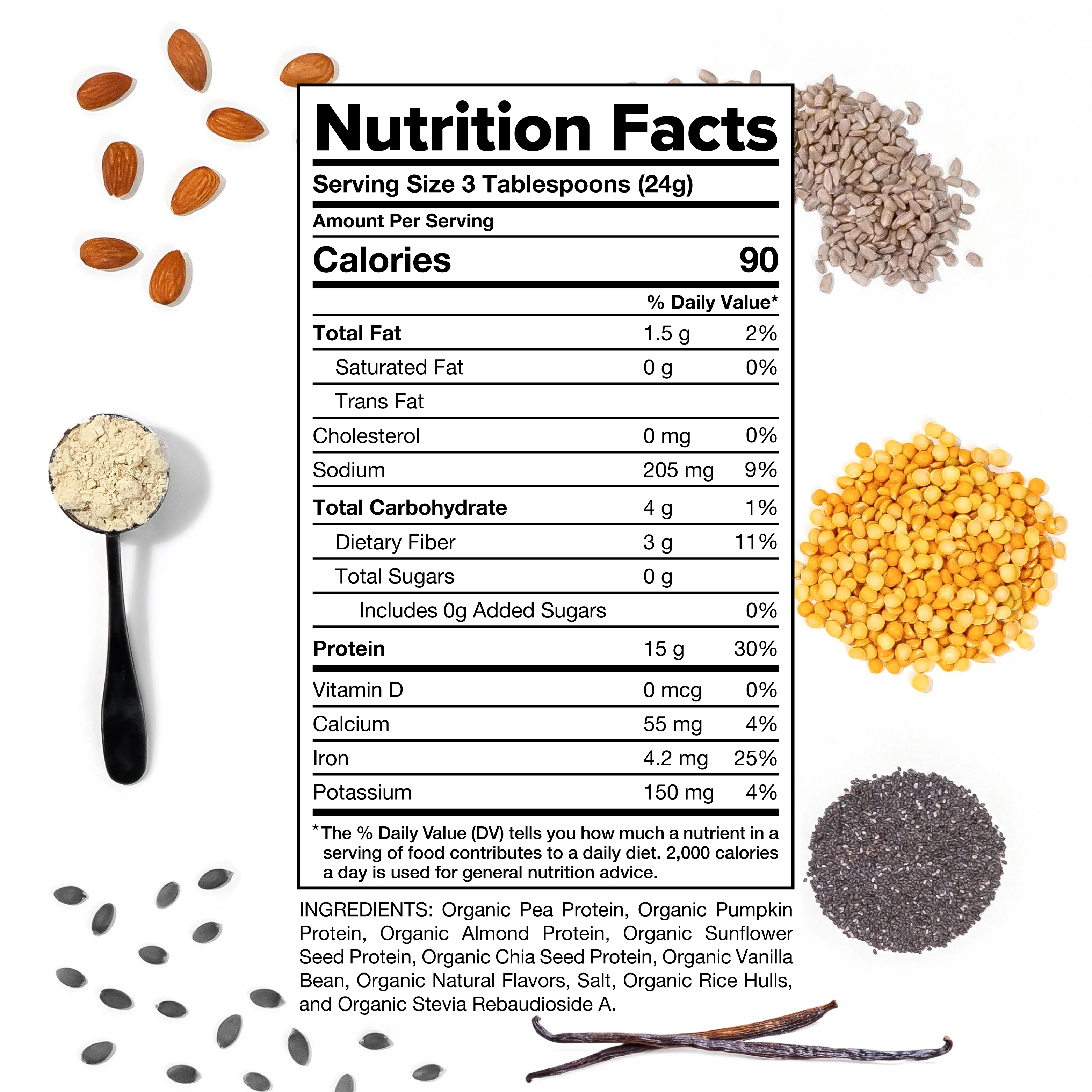 COMPLEMENT® Organic Plant-Based Protein - Vanilla - Image 8